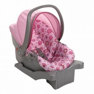 Cosco Comfy Carry Infant Car Seat Base Pink Flowers IC021AXC Brand New 