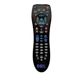 Cox 7810 M7810 Cable Box Remote with Instruction Book