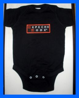 Depeche Mode Infant Baby Onesie T Shirt 80s Rock New