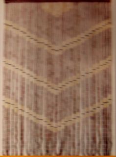 Shape Bamboo Open Beaded Door Curtain 36x72