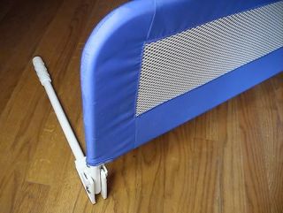 evenflo fold down soft mesh bed rail safety bedrail nr