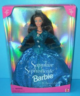 Sapphire Sophisticate Barbie 1997 Toys R US EXC 027084527384