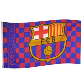 FCB Barcelona Official Large Football Club Flag New CQ