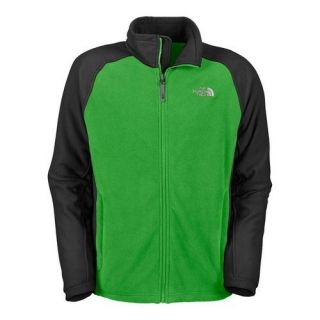 New The North Face Khumbu Fleece Jacket Mens Medium M Triumph Green 