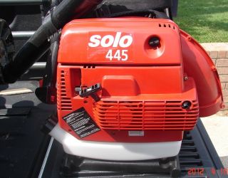 Solo 445 Backpack Gas Leaf Blower Made in Germany