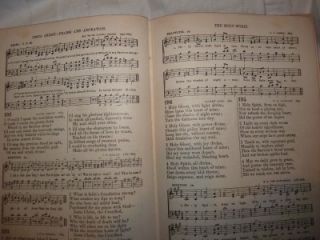 Vtg Baptist Hymnal First Baptist Church Columbus Ga early 1900s songs 