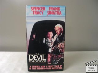 The Devil at 4 OClock VHS Spencer Tracy Frank Sinatra Kerwin Mathews 