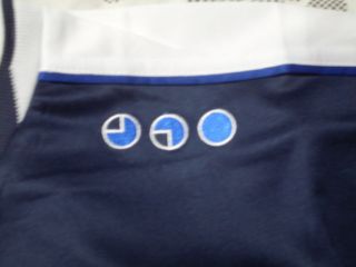   2002 3 Official Brescia Training Jersey LS Dark Blue Baggio Era