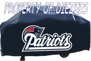 New England Patriots NFL BBQ Gas Grill Cover with Logo