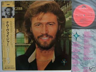 Barry Gibb Japan OBI Bee Gees Now Voyager