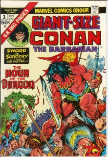 Giant Size Conan The Barbarian 1 5 Barry w Smith Kirby