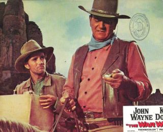 John Wayne Robert Walker Jr The War Wagon Orig 1967