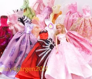 Vintage Barbie Princess Doll Handmade Outfit Clothes Shoes Dress Up 