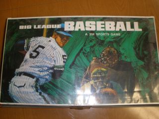 Vintage Big League Baseball Board Game   3M Sports Games   1971