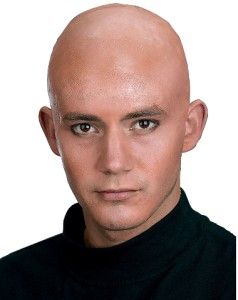 bald head halloween costume latex bald cap natural