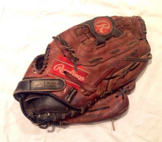   High Quality Oil Treated Leather 12 5 Baseball Glove Mitt