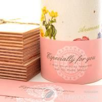 20SHEET Pink Lace Label for Soap Baking Candle Multi Purpose Gift 