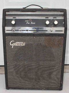 Gretsch Pro Bass Amp Model 617C LQQK RARE Vintage Tube Amp from The 60 