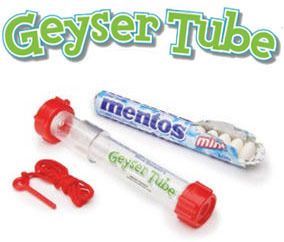 Mentos Mint Geyser Tube Science Soda Shooter Outdoor Experiment Party 
