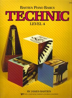 Bastien Piano Basics Technic Level 4 SC 1986