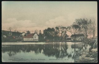 Bangall NY c1907 10 Mill Pond Handcolored Postcard