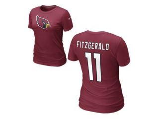 Nike Name and Number (NFL Cardinals / Larry Fitzgerald) Womens T 