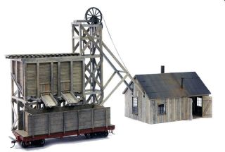 BANTA MODELWORKS LITTLE CREEK MINING CO HO Railroad Structure Wood Kit 