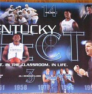   Draft Pick 2012 UK Kentucky Wildcats Basketball Poster + BONUS