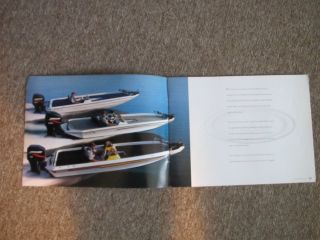 Champion Bass Boats 2001 Original Brochure