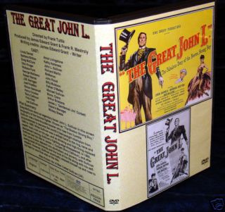 The Great John L DVD Linda Darnel Barbara Britton