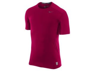 Nike Pro Combat Fitted 20 Short Sleeve Crew Mens Shirt 449787_611_A 