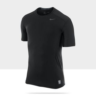 Nike Pro Combat Fitted 20 Short Sleeve Crew Mens Shirt 449787_012_A 