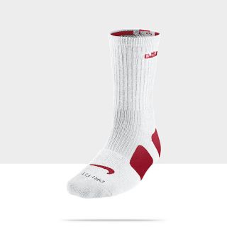 LeBron Elite Crew Basketball Socks 1 Pair SX4696_162_A