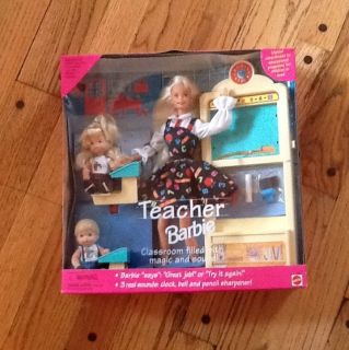 Barbie Teacher Doll Set Brand New in Box
