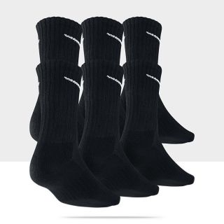 Nike Dri FIT Cushion Crew Socks Large 6 Pair SX4445_001_B