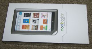 barnes noble NOOK COLOR android tablet e reader wifi BNRV200 8 GB NEW 