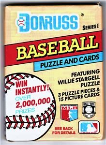 1991 Donruss Series 1 Baseball 15 Player Cards and 3 Puzzle Pieces Fr 