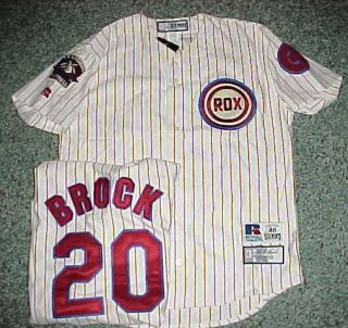   Brock 1961 St Cloud Rox Throwback Minor League Baseball Jersey
