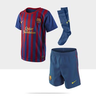 Conjunto de fútbol 1ª equipación oficial 2011/12 FC Barcelona (3 a 