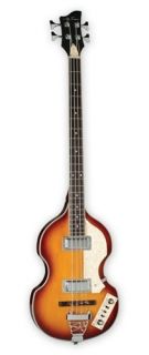  JTB 2B Violin Style 4 String Bass Guitar Vintage Sunburst