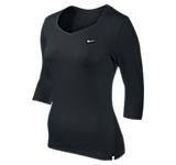 Nike 3 4 Sleeve Jersey Womens Tennis Shirt 480773_010_A