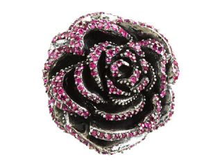 King Baby Studio Rose Ring with Pave Pink CZ    