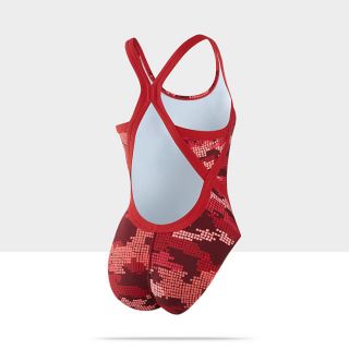 Nike Fast Back Camo Womens Swimsuit TESS0040_645_B