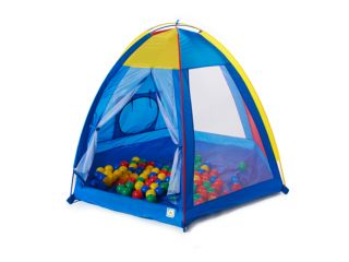 Pacific Play Tents Deluxe Fun Zone with 5 Foot Tunnel and 100 Play 