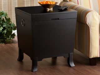 features specs sales stats features this black end table trunk 
