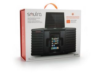 Eton Soulra Solar Powered Sound System for iPod/iPhone with Messenger 