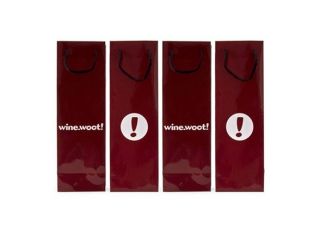Woot Cellars 2011 Phat Goose 5 Pack with 4 Wine.Woot Gift Bags