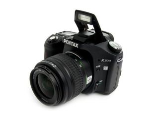 Pentax K200D 10.2 MP Digital SLR Body with Pentax DA 18 55 Lens Kit