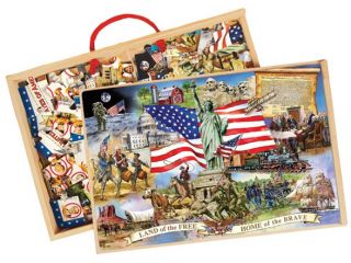 TS Shure American Presidents 2 Puzzles in Jumbo Box   9908