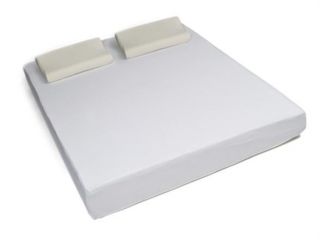 Convection Cooled Memory Foam Mattress with 2 Pillows   Queen